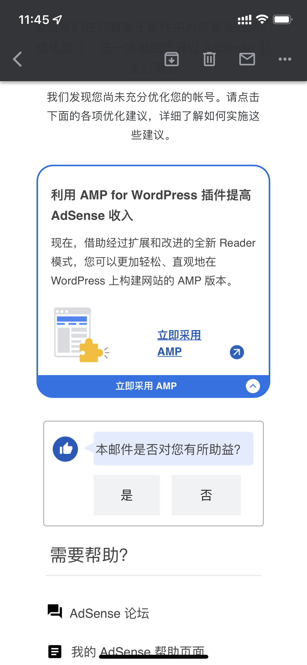 利用AMP提高WordPress网站性能和收入2