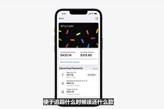 WWDC 2022 Pay Later 还款