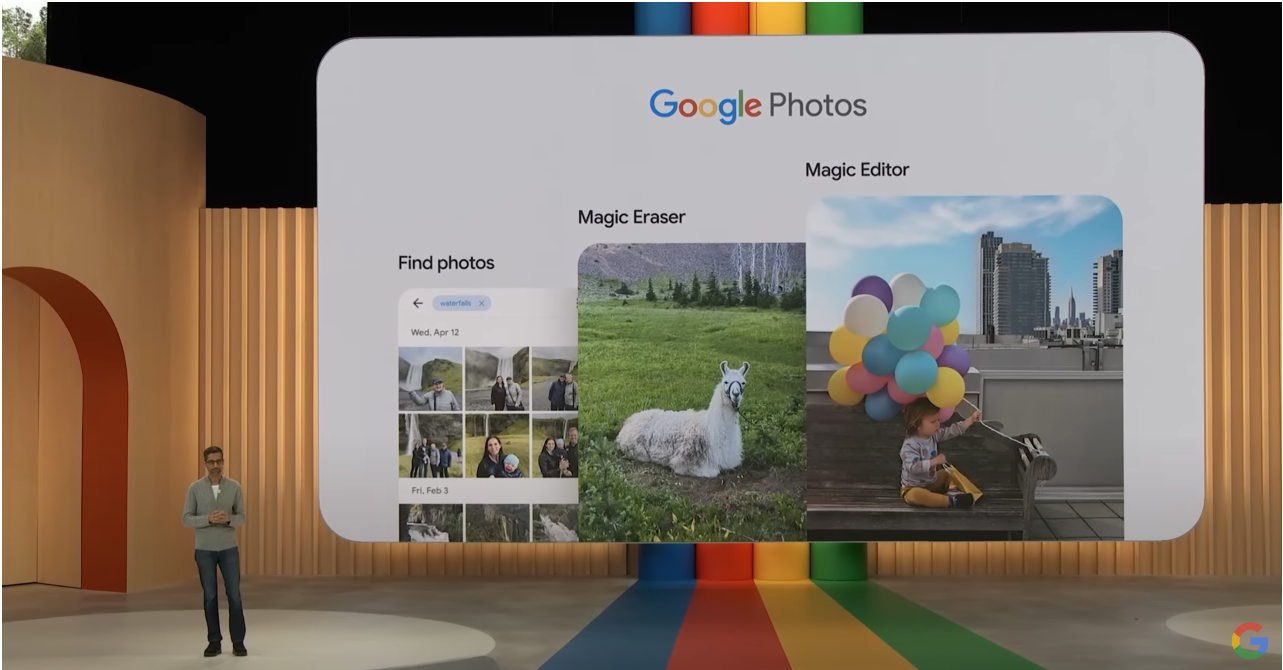 Google IO 2023 Magic Editor