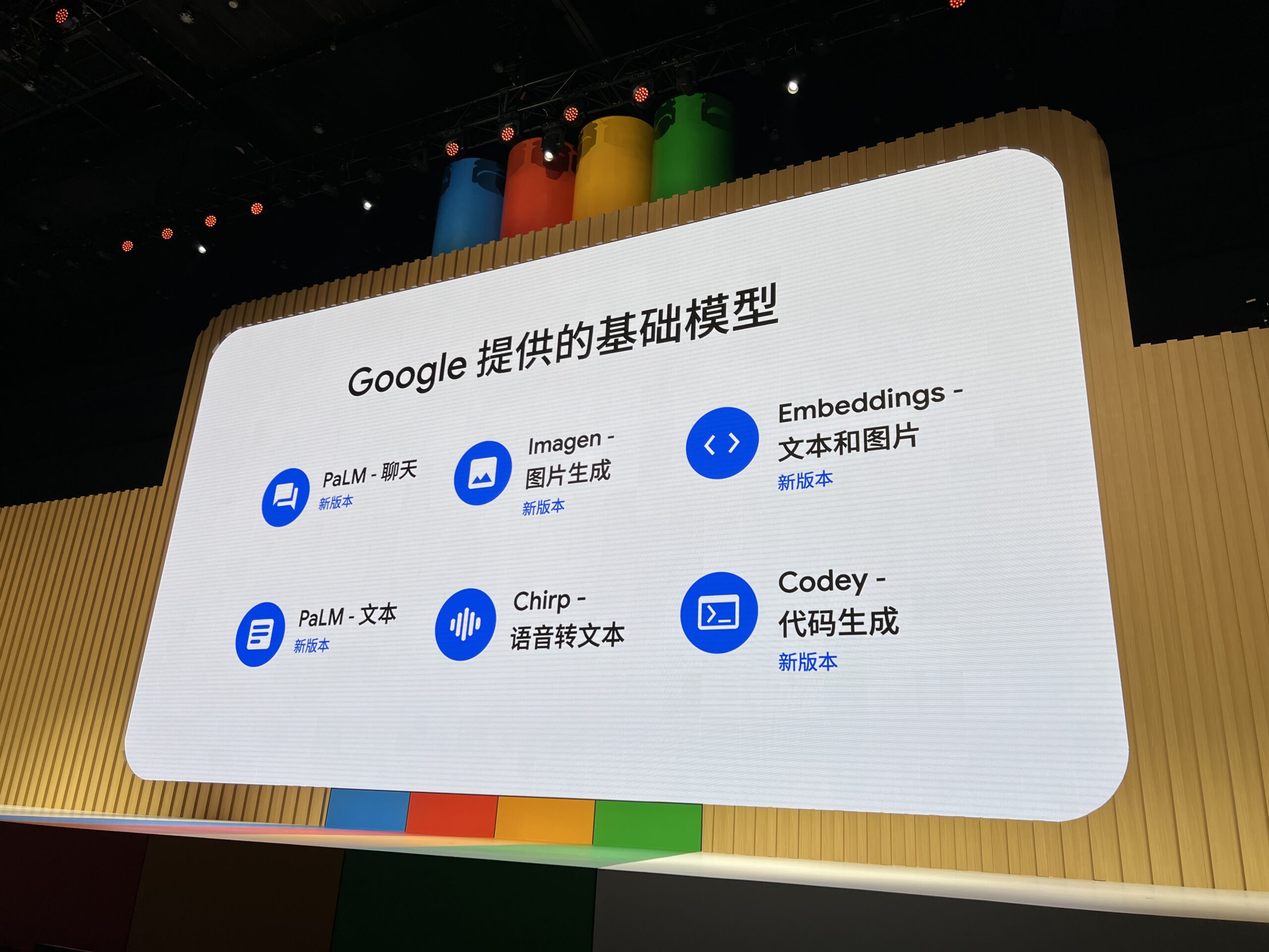 Google 对向开发者的AI生成能力